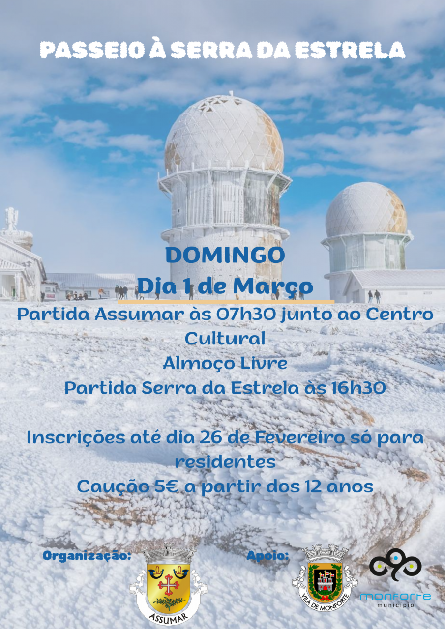 Passeio &agrave; Serra da Estrela