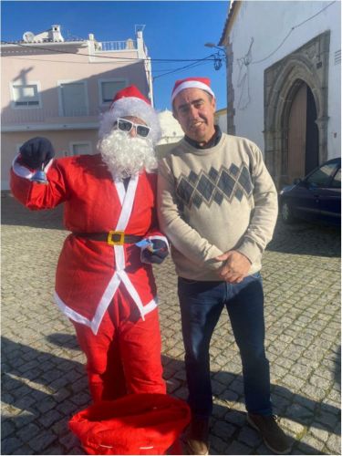 Desejo de Boas Festas do Executivo pelas Ruas da Vila 2025