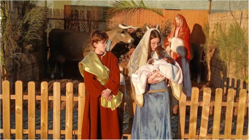 Pres&eacute;pio Vivo / Almo&ccedil;o catequese 2025