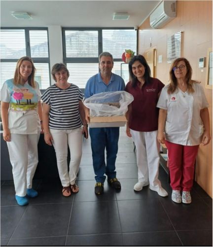 Entrega de Sardinhas &agrave; Funda&ccedil;&atilde;o Vaquinhas e Velez do Peso e Centro de Dia Nossa Senhora dos Milagres - 2025